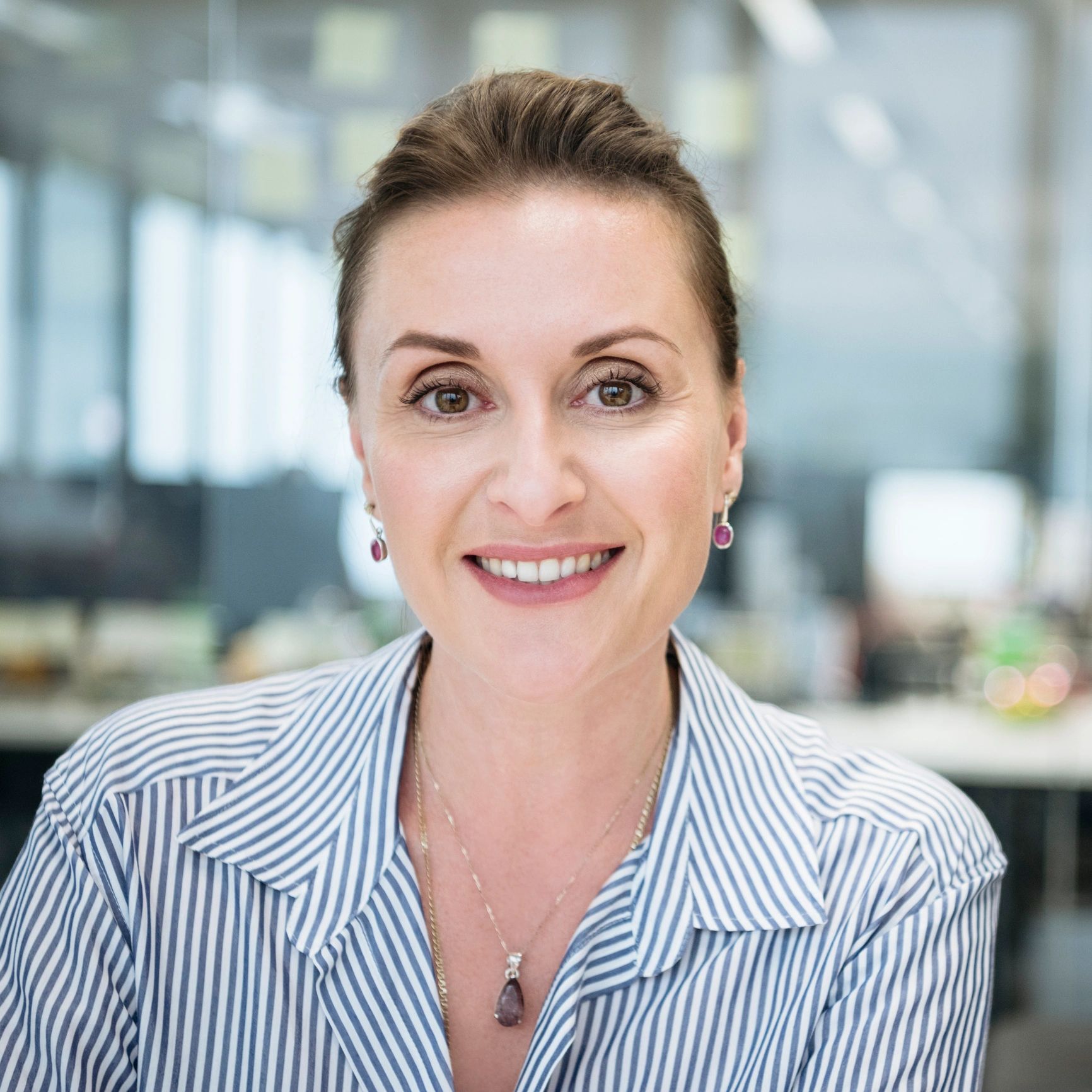 Portrait of a smiling professional woman